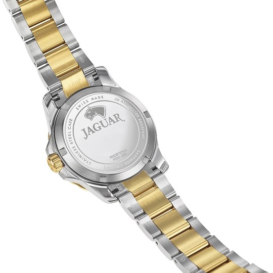 JAGUAR  Женские швейцарские часы, кварцевый механизм, сталь с покрытием, 34,5 мм