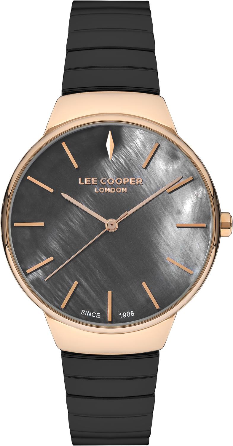 LEE COOPER  Женские часы, кварцевый механизм, суперметалл с покрытием, 35 мм