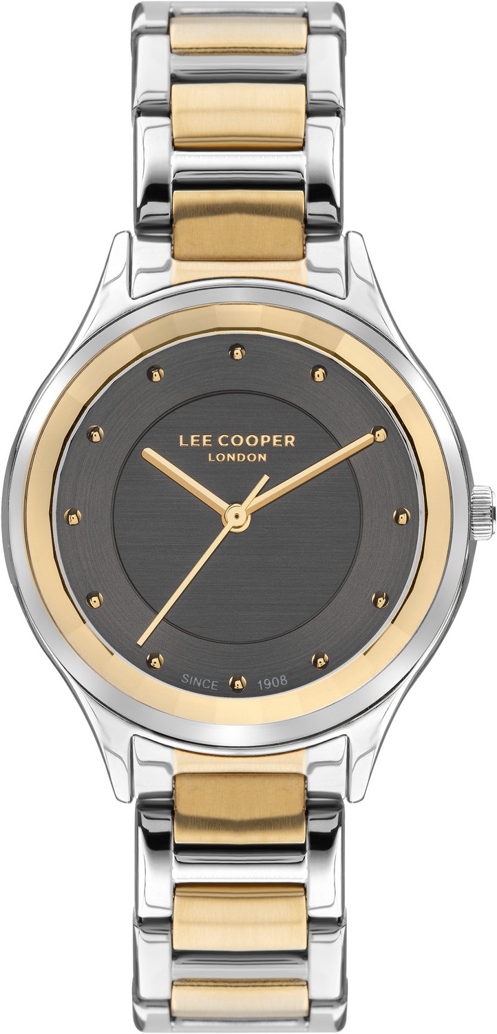 LEE COOPER  Женские часы, кварцевый механизм, суперметалл с покрытием, 33,5 мм