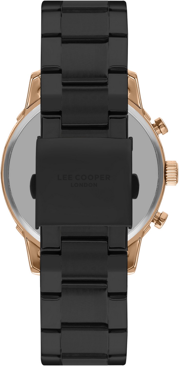 LEE COOPER  Мужские часы, кварцевый механизм, суперметалл с покрытием, 47 мм
