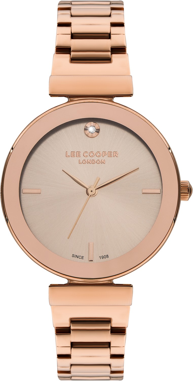 LEE COOPER  Женские часы, кварцевый механизм, суперметалл с покрытием, 35 мм