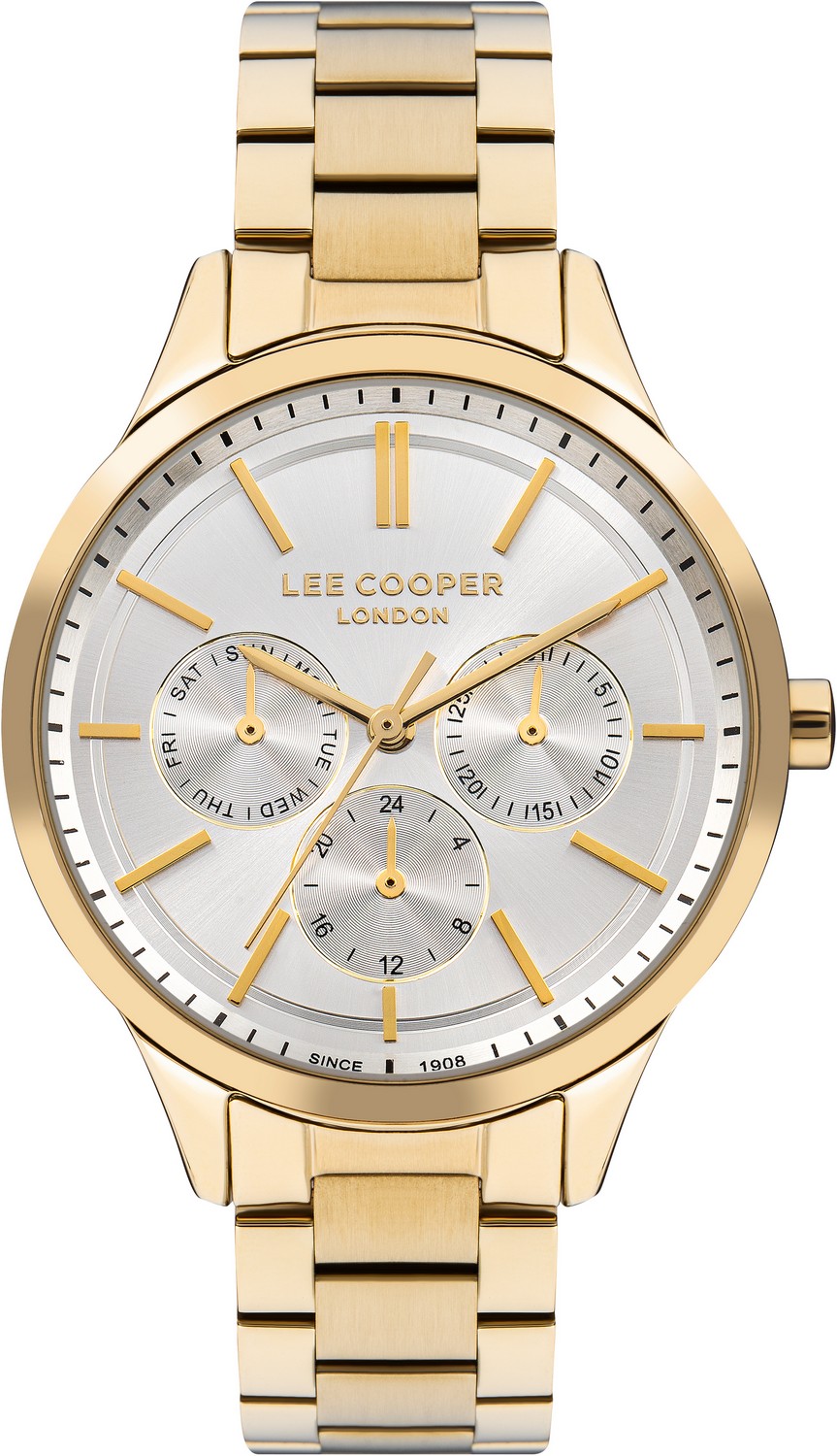 LEE COOPER  Женские часы, кварцевый механизм, суперметалл с покрытием, 38 мм