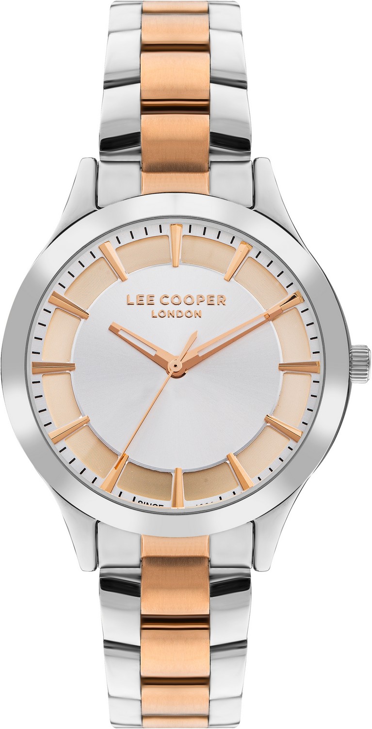 LEE COOPER  Женские часы, кварцевый механизм, суперметалл, 37 мм