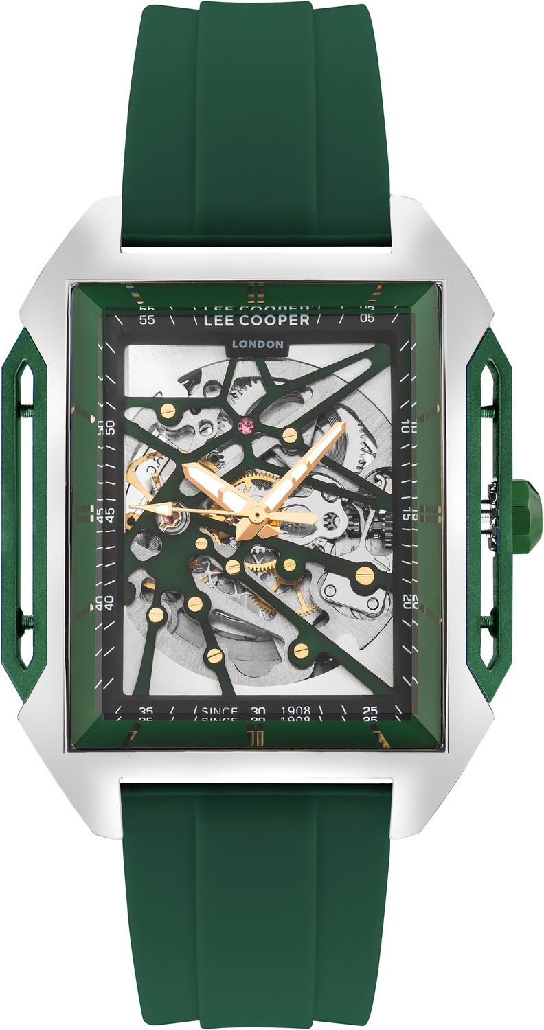LEE COOPER  Мужские часы, автоматический механизм, суперметалл, 39х51 мм
