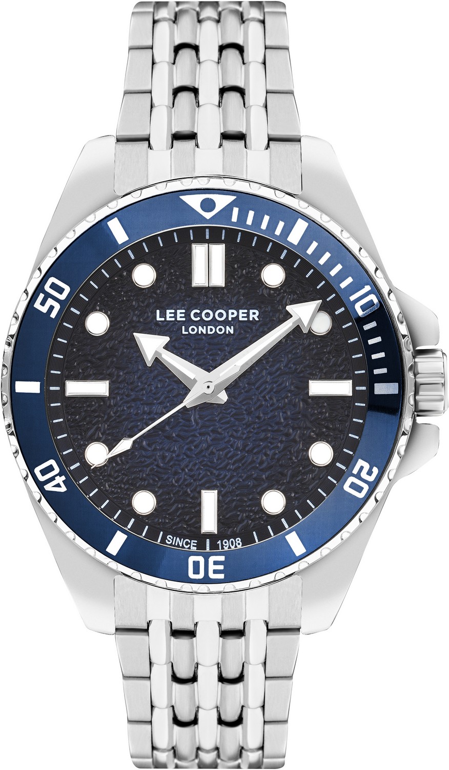 LEE COOPER  Мужские часы, кварцевый механизм, суперметалл, 43 мм